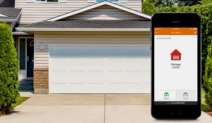 Smart garage door opener